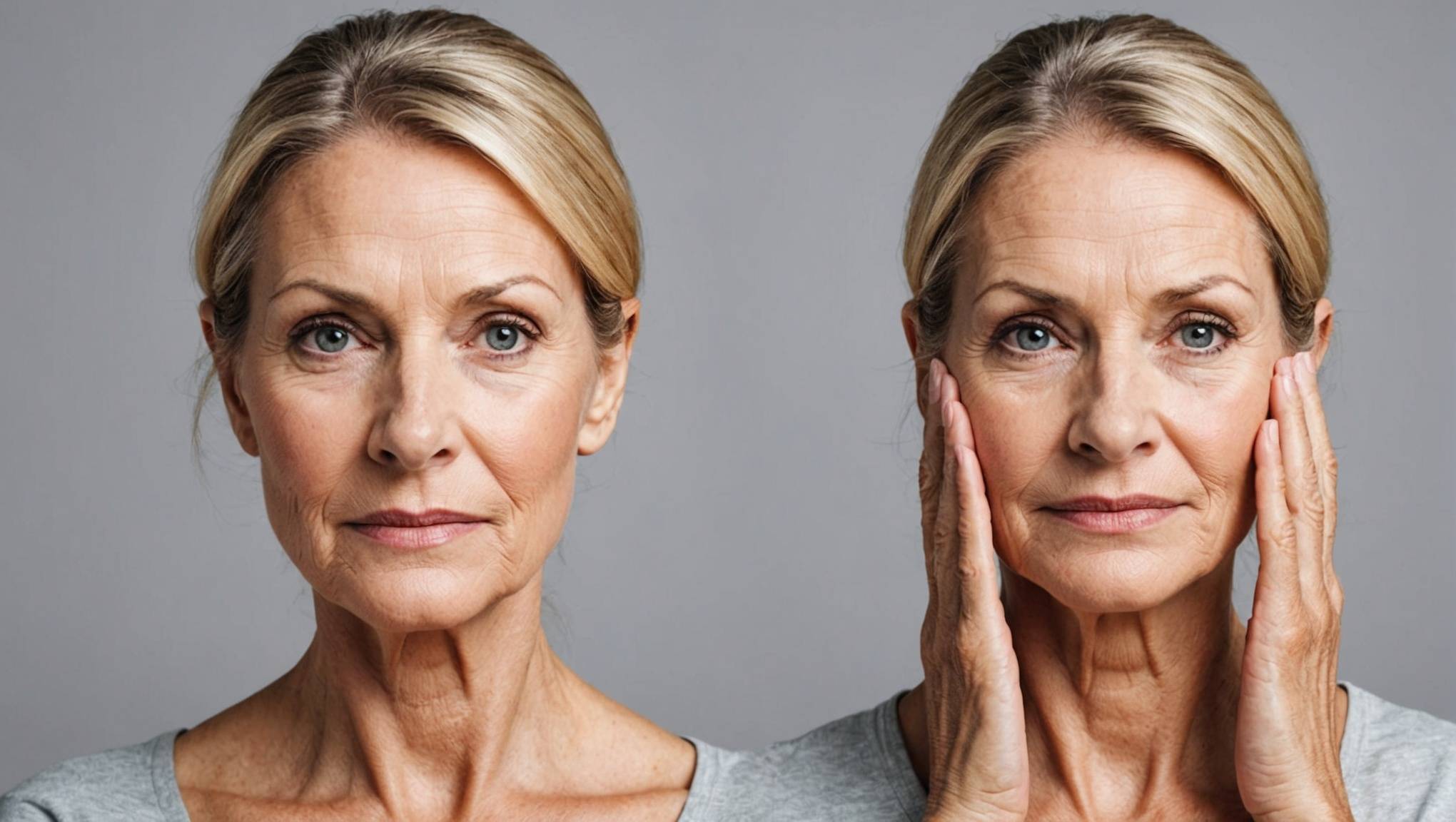 Exercices pour tonifier le visage et réduire les rides